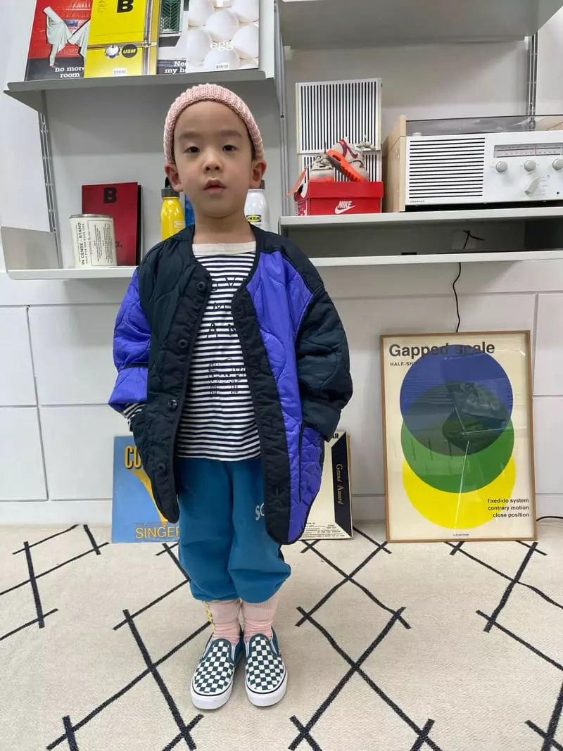 Fine Studio - Korean Children Fashion - #kidsstore - Love Stripes Tee - 9
