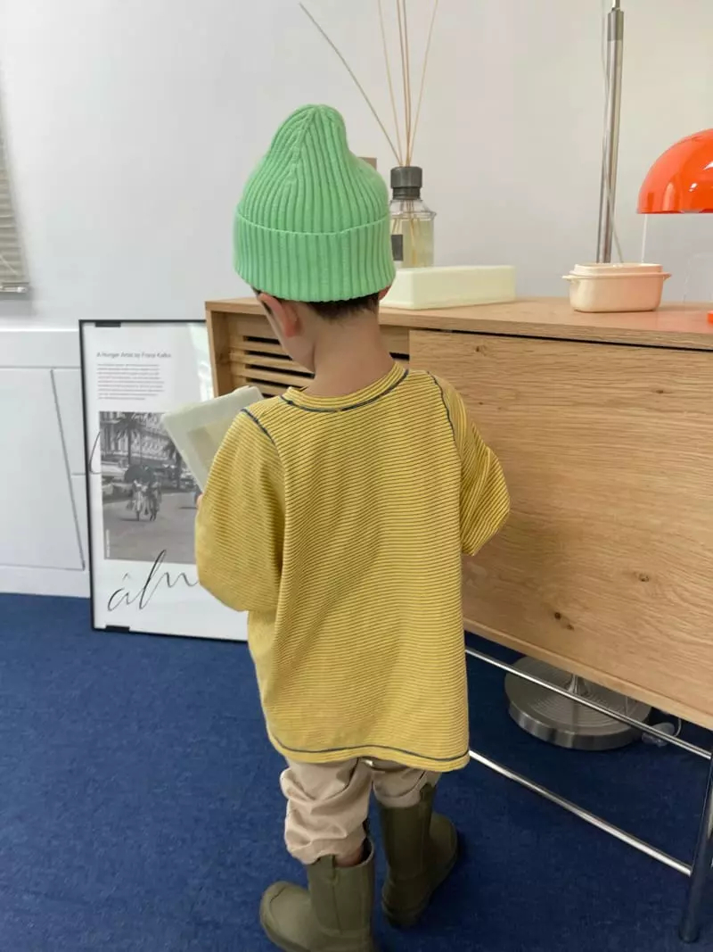 Fine Studio - Korean Children Fashion - #kidsstore - Roy Stripes Tee - 8