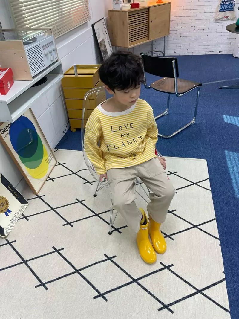 Fine Studio - Korean Children Fashion - #kidzfashiontrend - Love Stripes Tee - 10