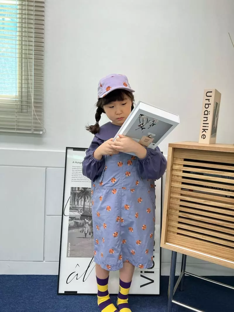 Fine Studio - Korean Children Fashion - #kidzfashiontrend - Tiger Dungarees One-piece - 3