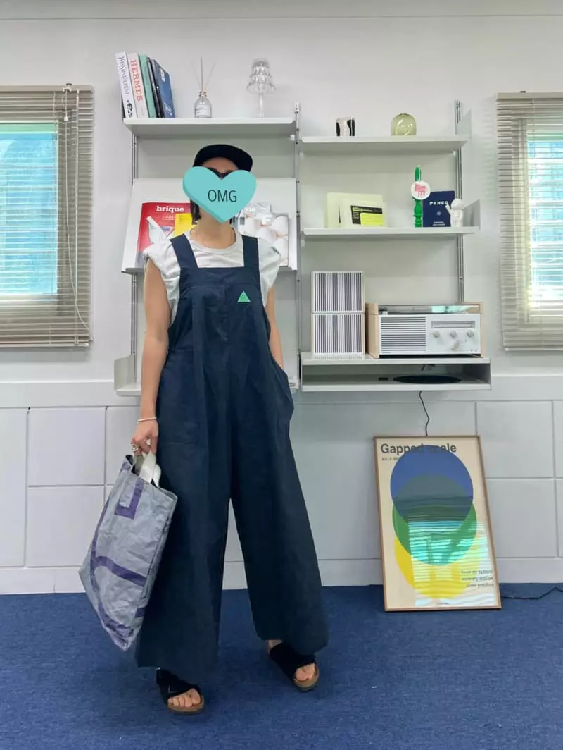 Fine Studio - Korean Children Fashion - #prettylittlegirls - Bio Dungarees Pants with Mom - 10