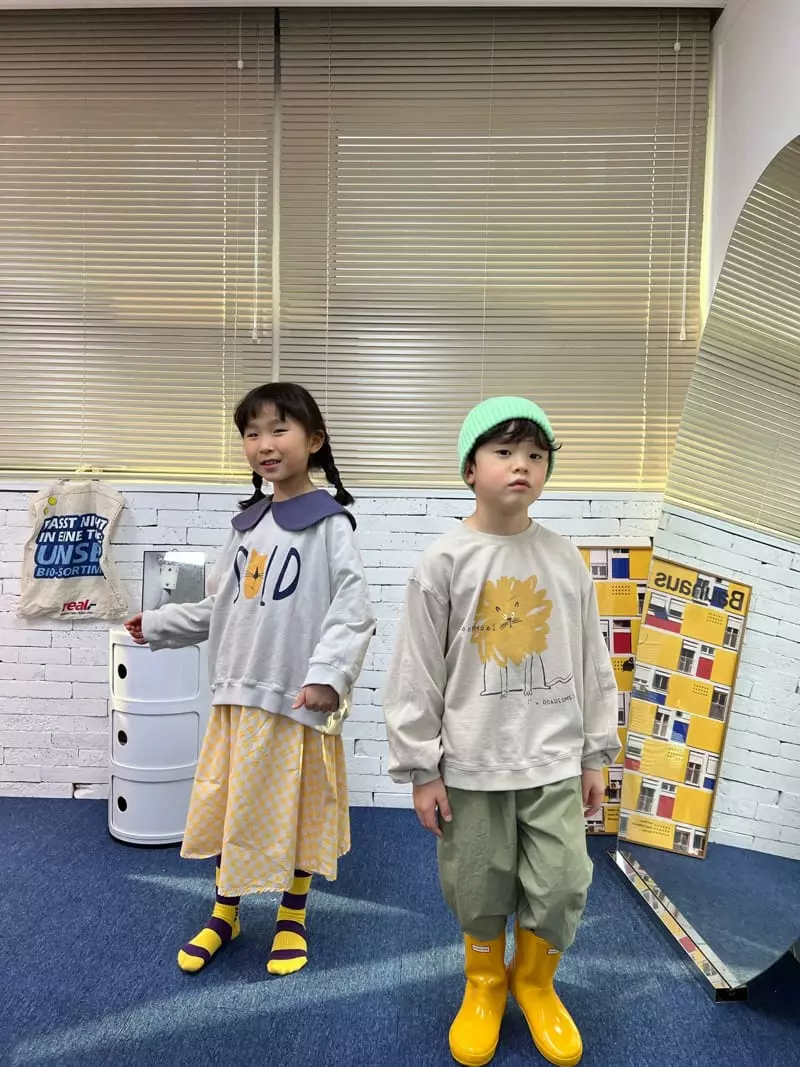 Fine Studio - Korean Children Fashion - #todddlerfashion - Lion Sweatshirt - 3