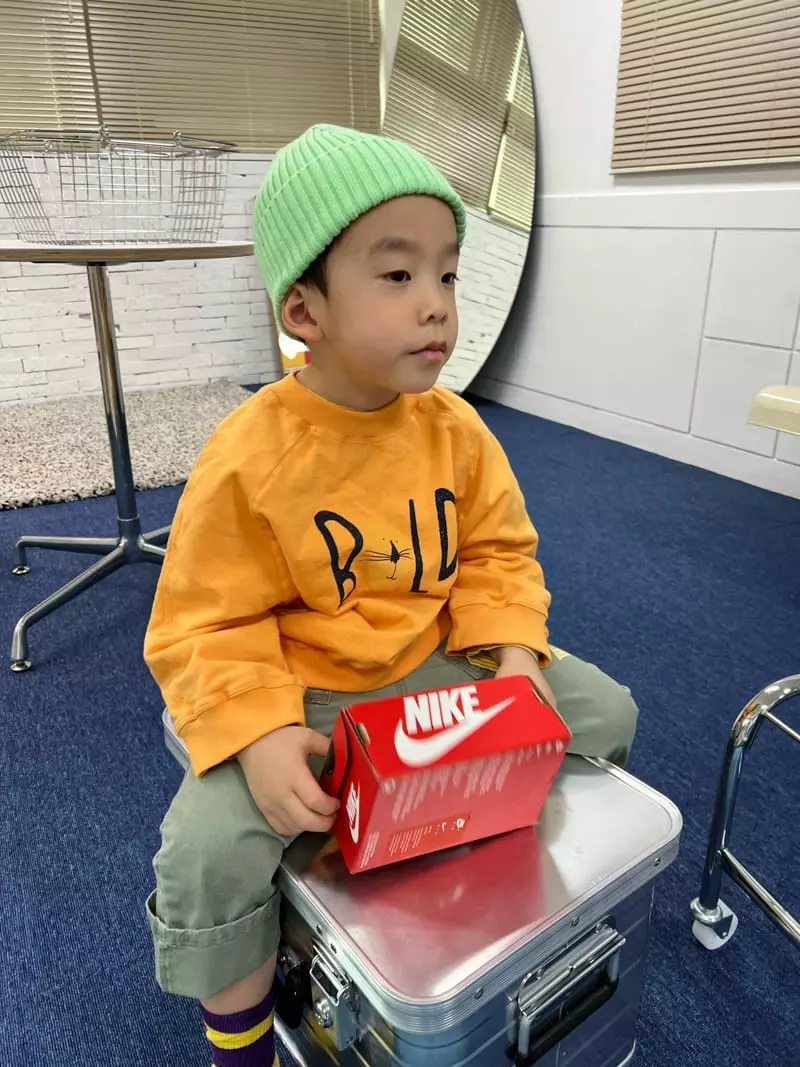 Fine Studio - Korean Children Fashion - #toddlerclothing - Bold Sweatshirt - 3