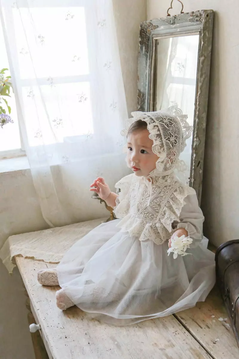 Flo - Korean Baby Fashion - #babyoninstagram - Roren Bebe Bonnet - 2