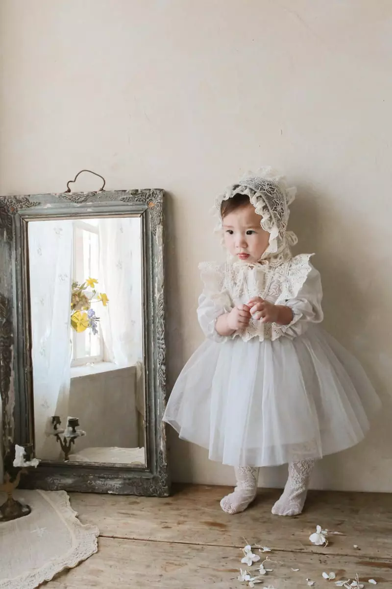 Flo - Korean Baby Fashion - #babyootd - Roren Bebe Bonnet - 3