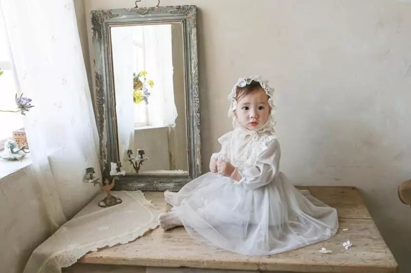 Flo - Korean Baby Fashion - #babyootd - Roren Bebe Bonnet - 4
