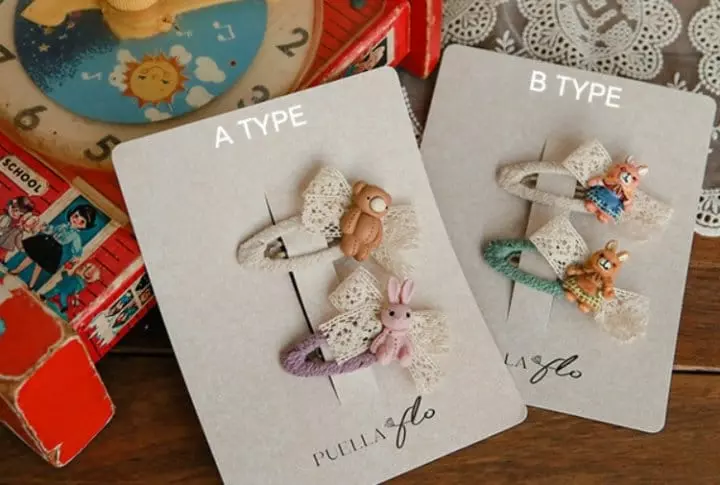 Flo - Korean Children Fashion - #discoveringself - Judy Hairpin Set - 3