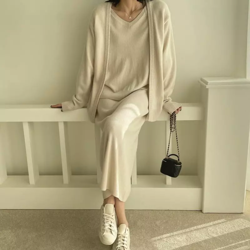 Floaty - Korean Women Fashion - #momslook - Riena Cardigan - 11