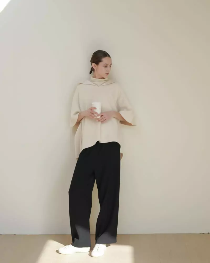 Floaty - Korean Women Fashion - #momslook - Mono Wide Banding Pants - 11