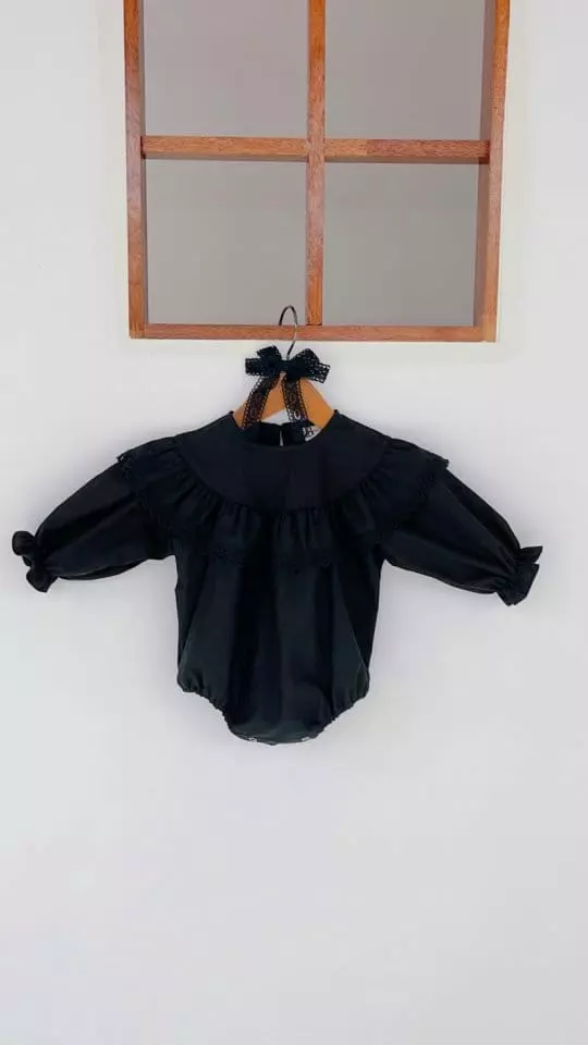 Flower J - Korean Baby Fashion - #smilingbaby - Natural Bodysuit
