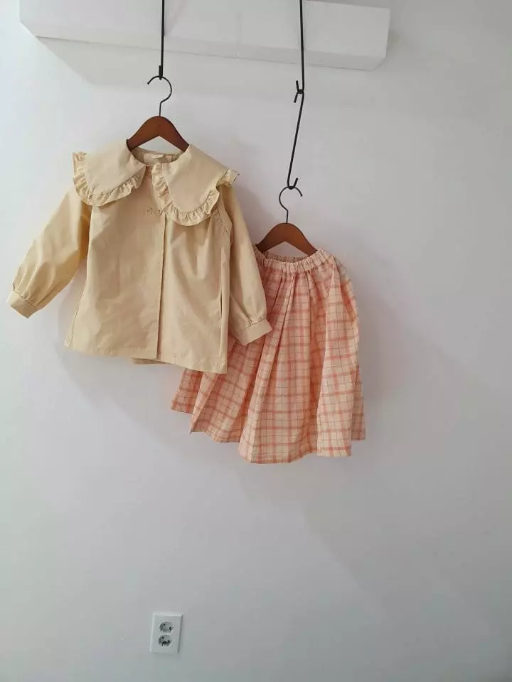 Flower J - Korean Children Fashion - #Kfashion4kids - Blar Coat