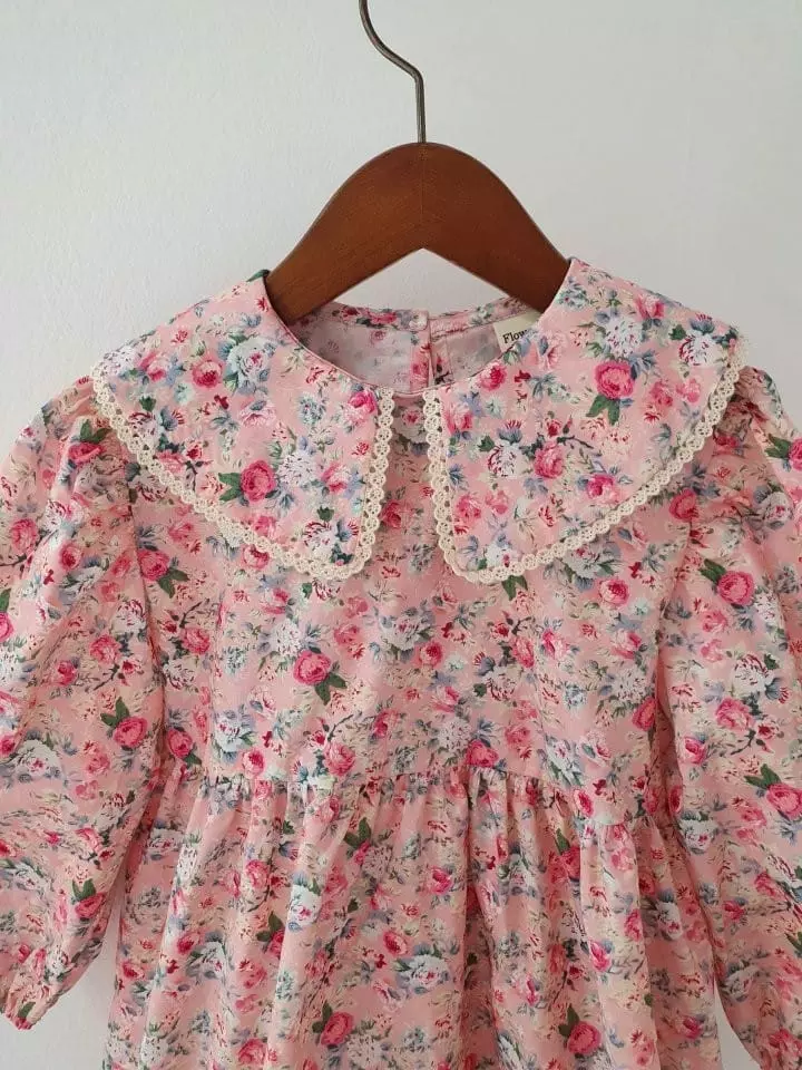 Flower J - Korean Children Fashion - #prettylittlegirls - Flower One-piece - 4