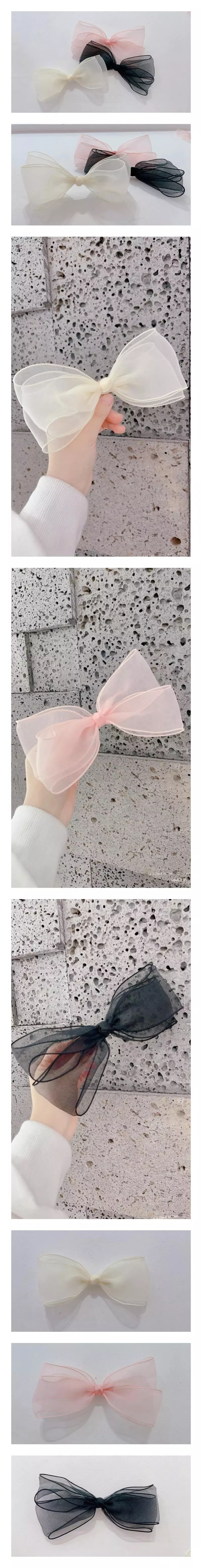 Flower J - Korean Children Fashion - #childrensboutique - Hepburn Hairpin