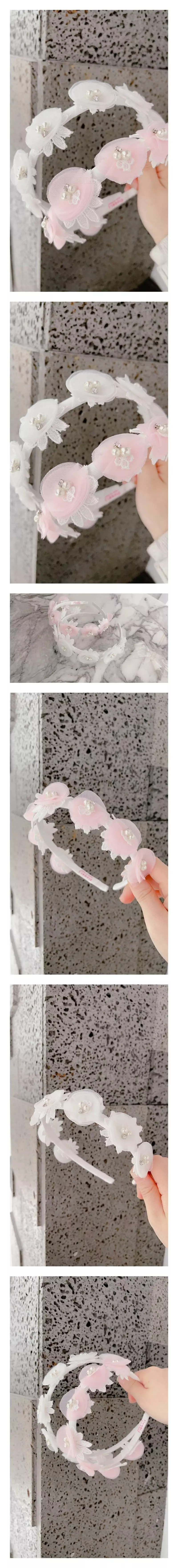 Flower J - Korean Children Fashion - #kidsshorts - Cherry Blossoms Hairband