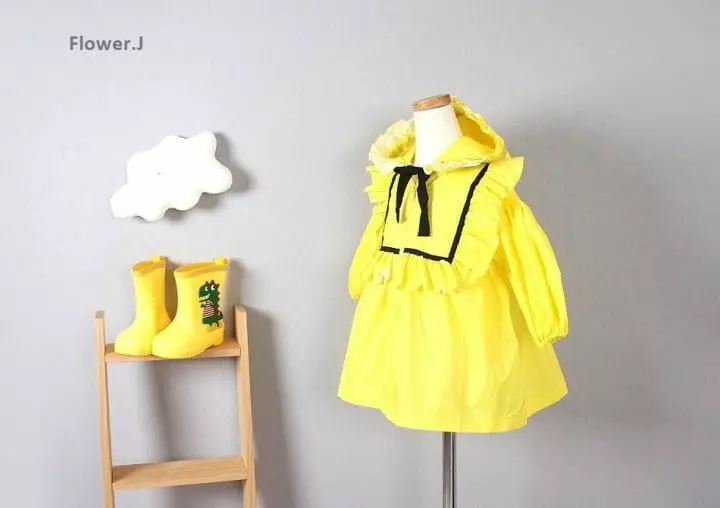 Flower J - Korean Children Fashion - #kidzfashiontrend - Fairy Raincoat