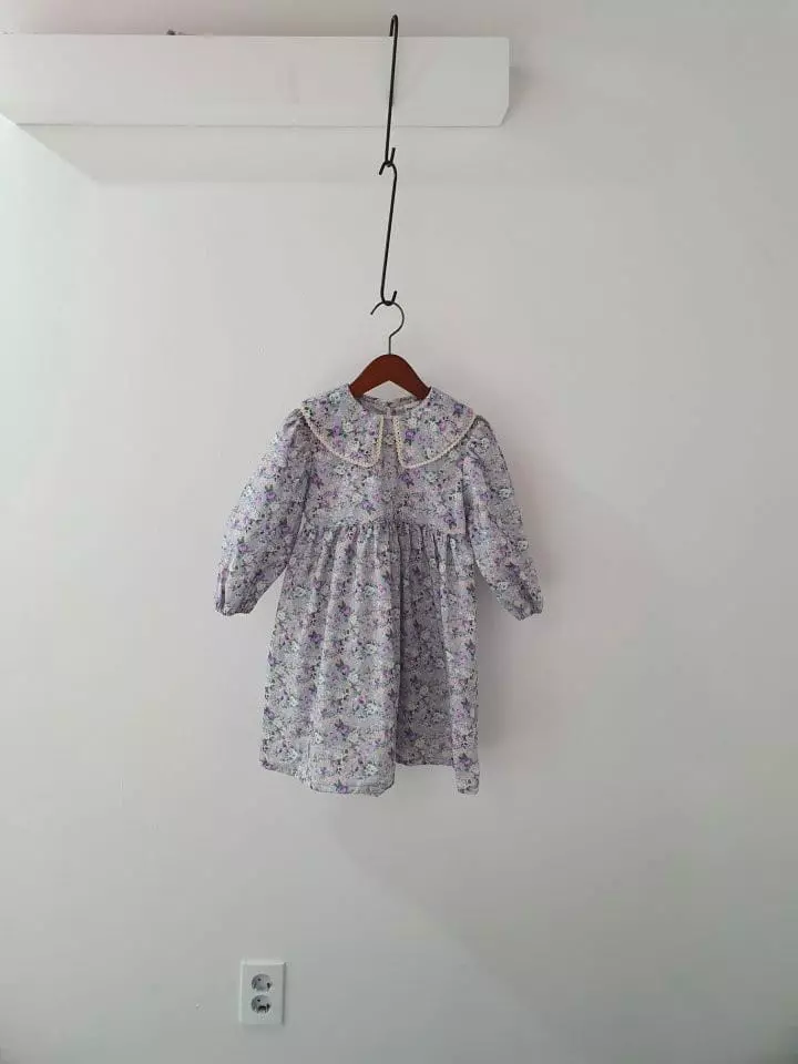 Flower J - Korean Children Fashion - #magicofchildhood - Flower One-piece