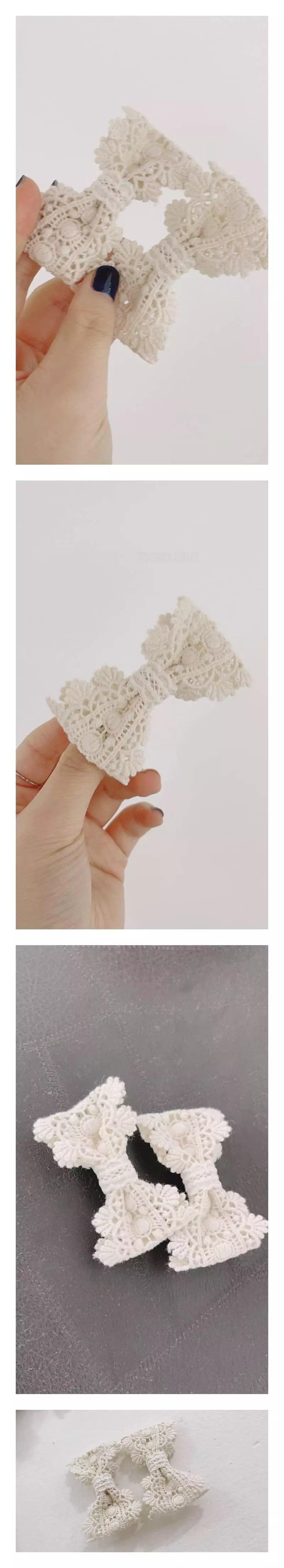 Flower J - Korean Children Fashion - #magicofchildhood - Pur Hairpin [set of 2]