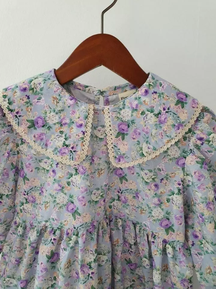 Flower J - Korean Children Fashion - #minifashionista - Flower One-piece - 2