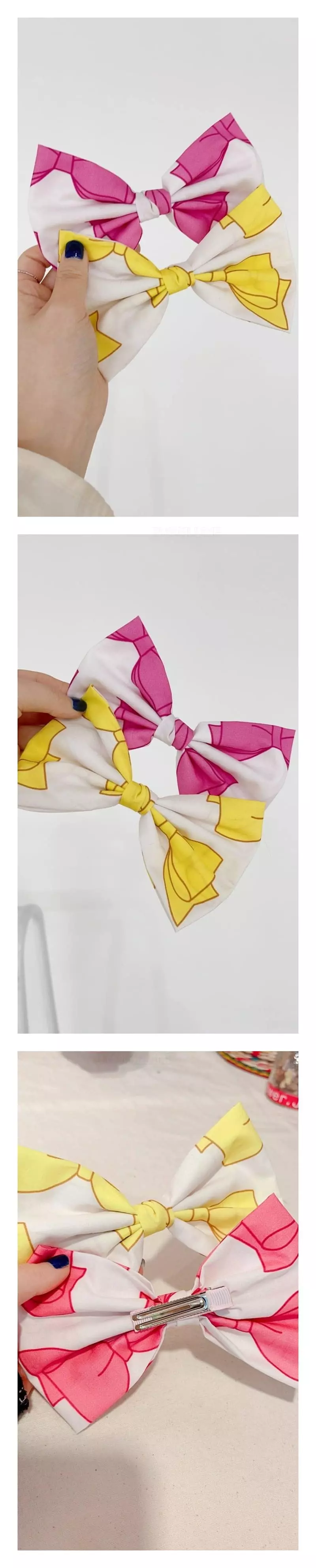 Flower J - Korean Children Fashion - #minifashionista - Big Ribbon Hairpin