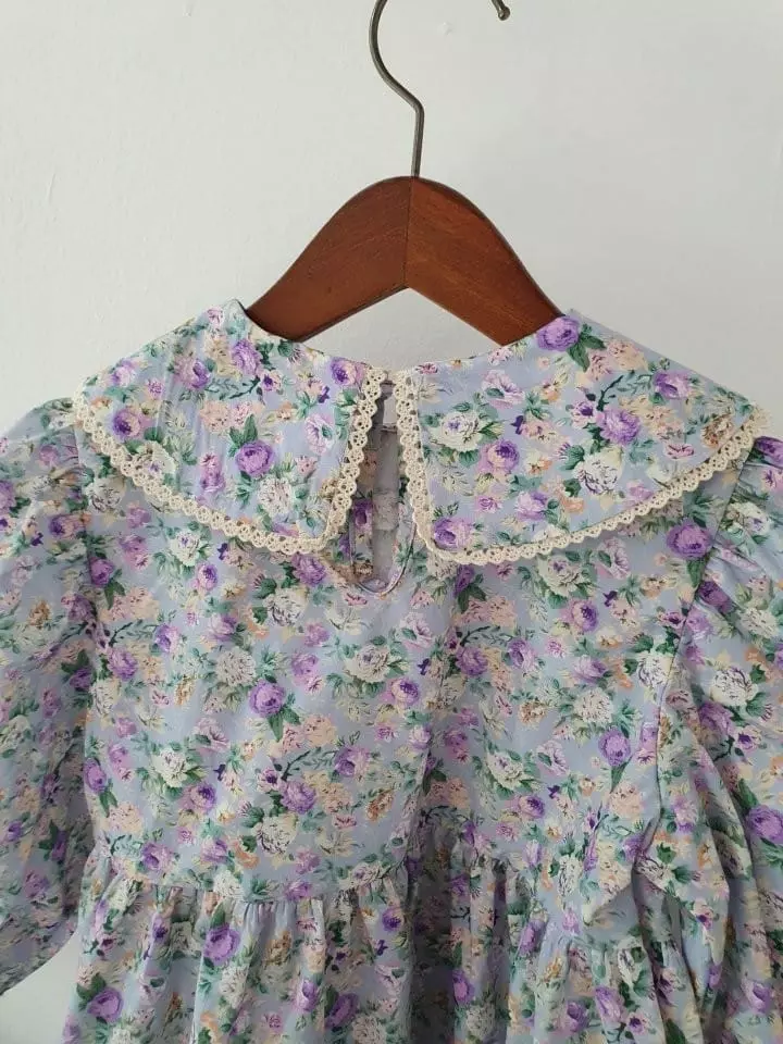 Flower J - Korean Children Fashion - #prettylittlegirls - Flower One-piece - 3