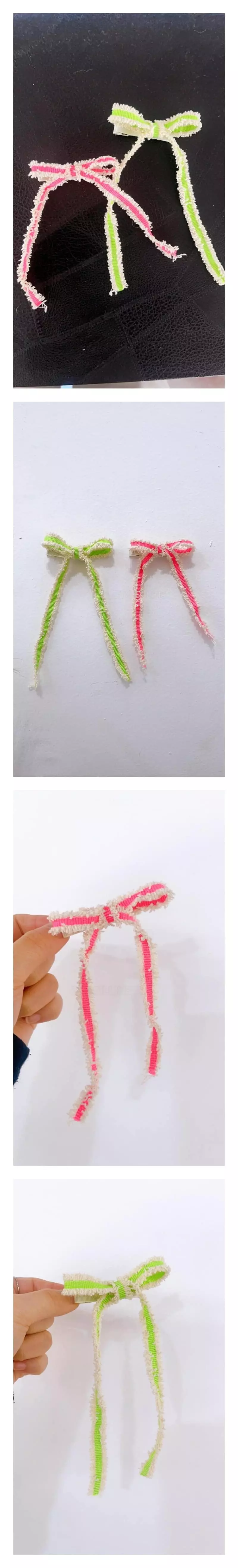 Flower J - Korean Children Fashion - #prettylittlegirls - Neon Hairpin