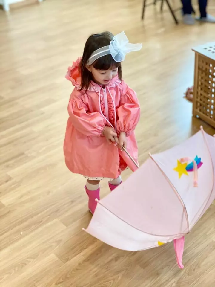 Flower J - Korean Children Fashion - #todddlerfashion - Big Ribbon Raincoat - 6