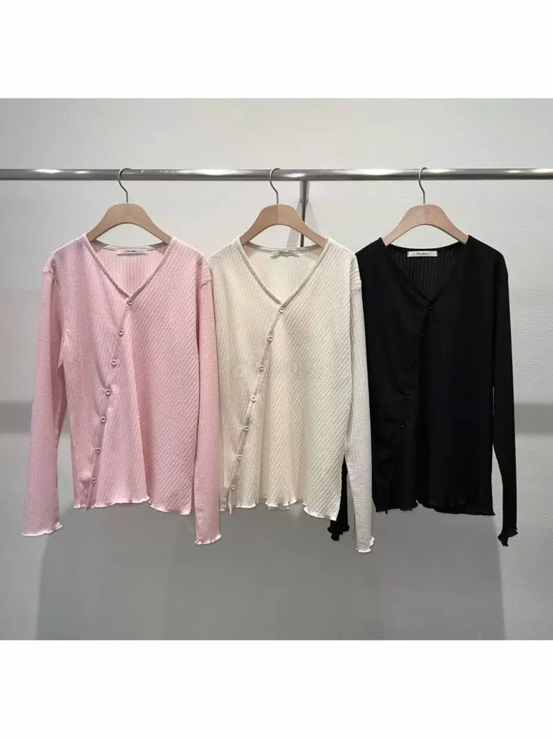 Fre - Korean Women Fashion - #momslook - Lari Botton Blouse - 4