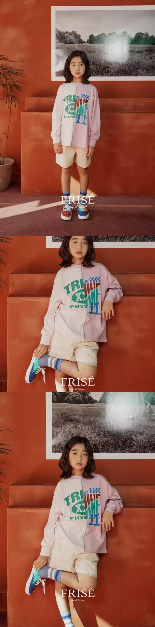 Frise - Korean Children Fashion - #Kfashion4kids - Half Tee with mom - 3