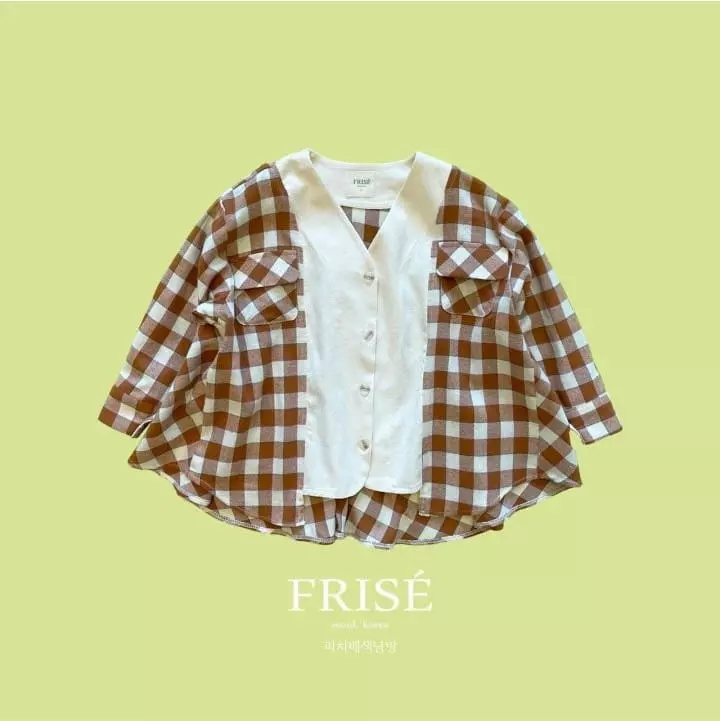Frise - Korean Children Fashion - #designkidswear - Peach Color Shirt with mom