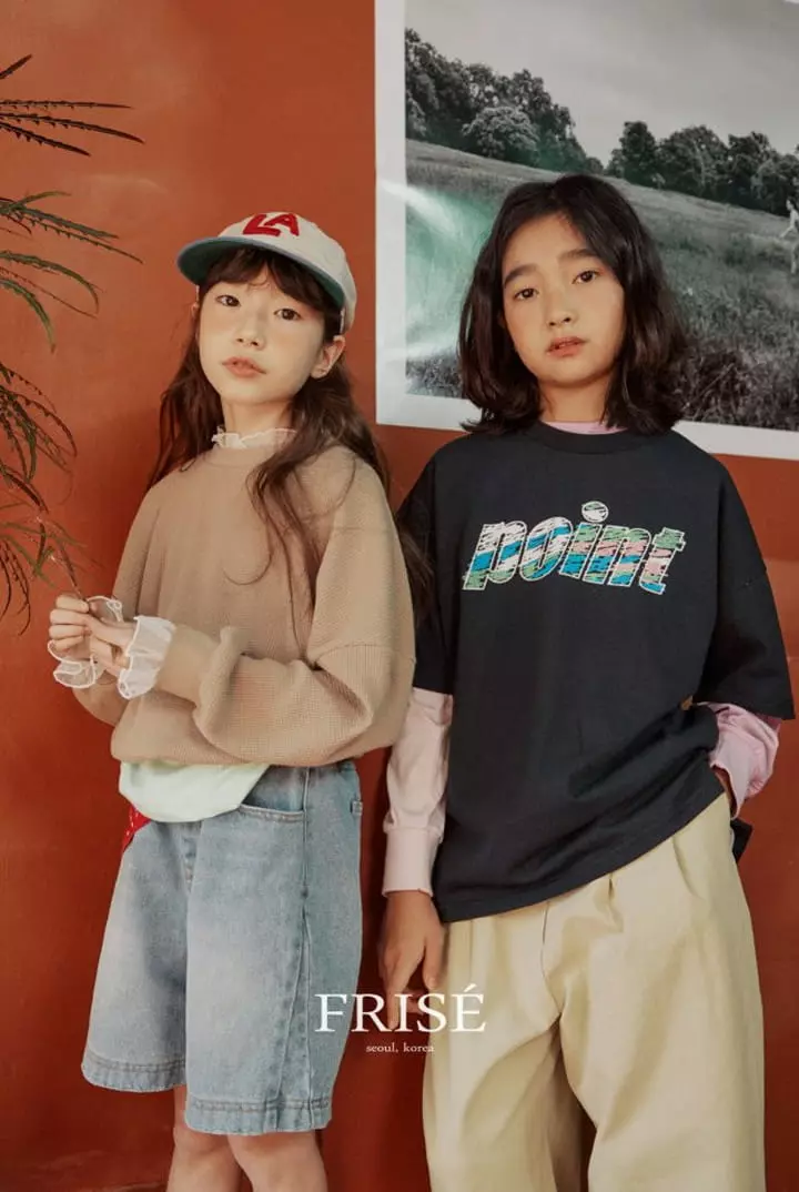 Frise - Korean Children Fashion - #kidsstore - Croiffle Tee with mom - 3