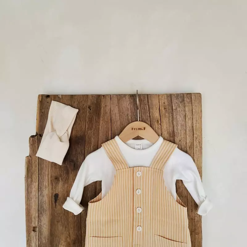 From J - Korean Baby Fashion - #babyboutique - Mono Dungarees Bodysuit - 8