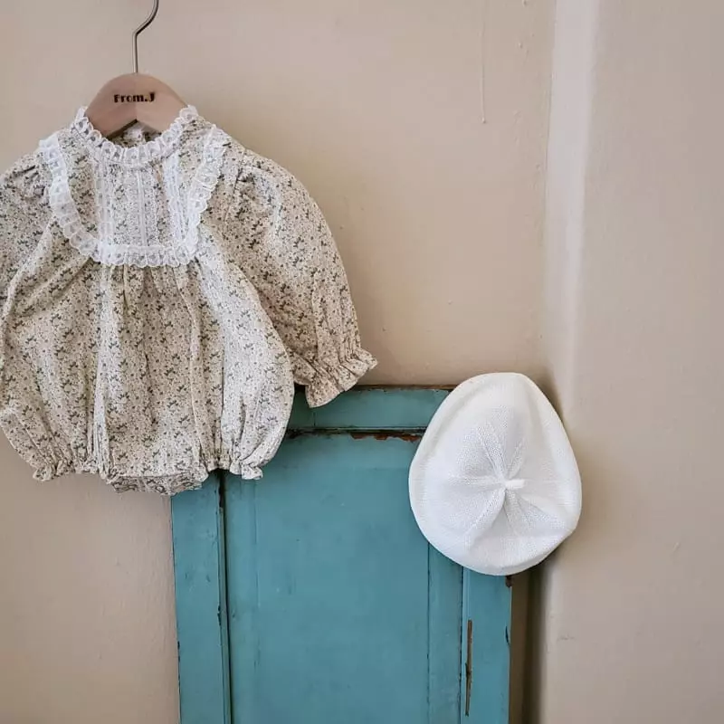 From J - Korean Baby Fashion - #babyboutiqueclothing - Daisy Bodysuit - 5