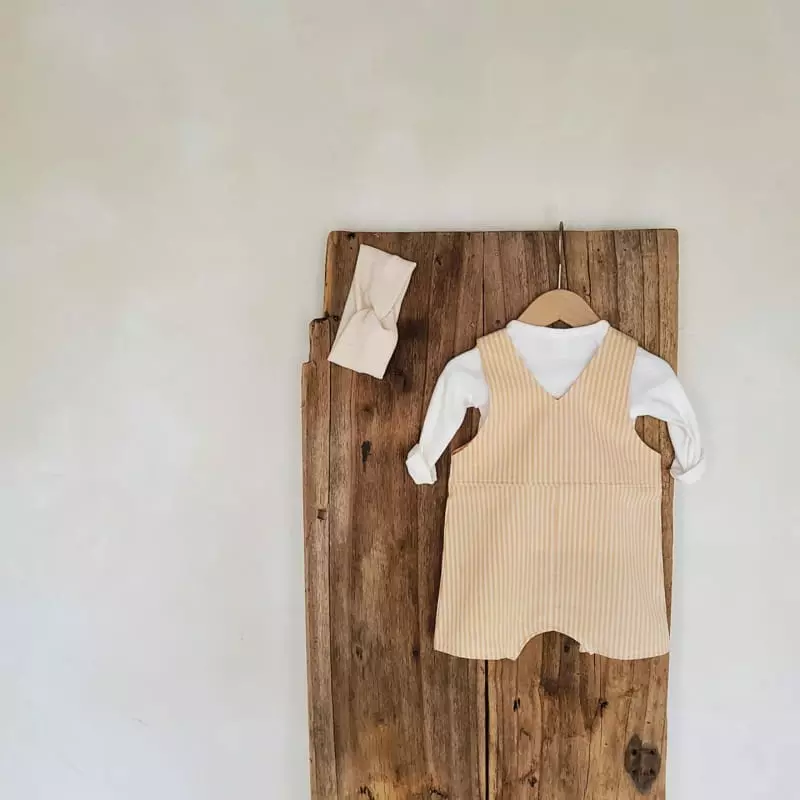 From J - Korean Baby Fashion - #babyclothing - Mono Dungarees Bodysuit - 10
