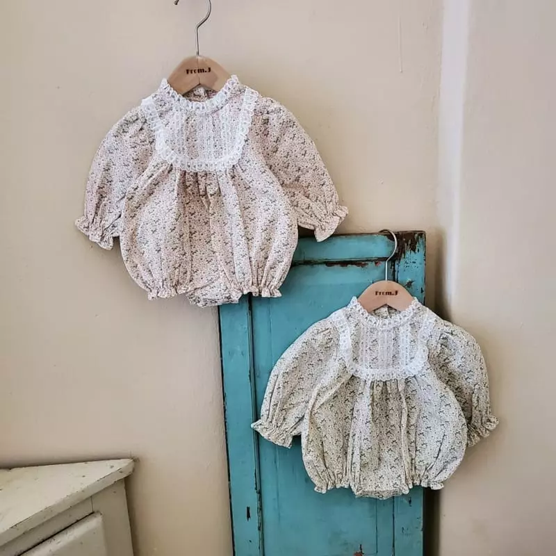 From J - Korean Baby Fashion - #babyfashion - Daisy Bodysuit - 7