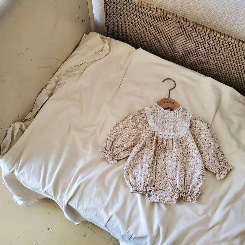 From J - Korean Baby Fashion - #babyfever - Daisy Bodysuit - 8