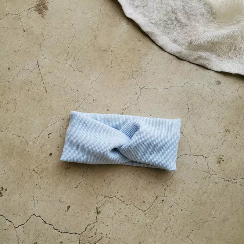 From J - Korean Baby Fashion - #babylifestyle - Waffle Twist Hairband - 5