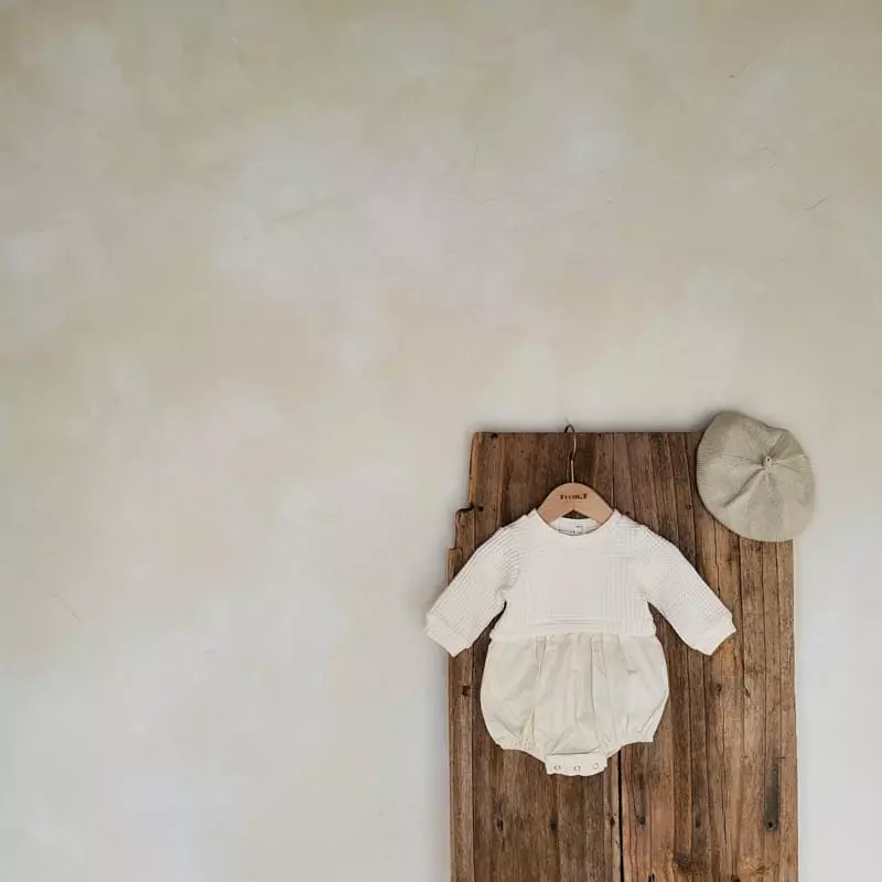 From J - Korean Baby Fashion - #babyoninstagram - Croiffle Bodysuit - 3