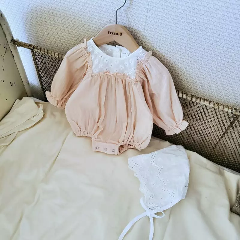 From J - Korean Baby Fashion - #babyoutfit - Maybe Bodysuit - 4
