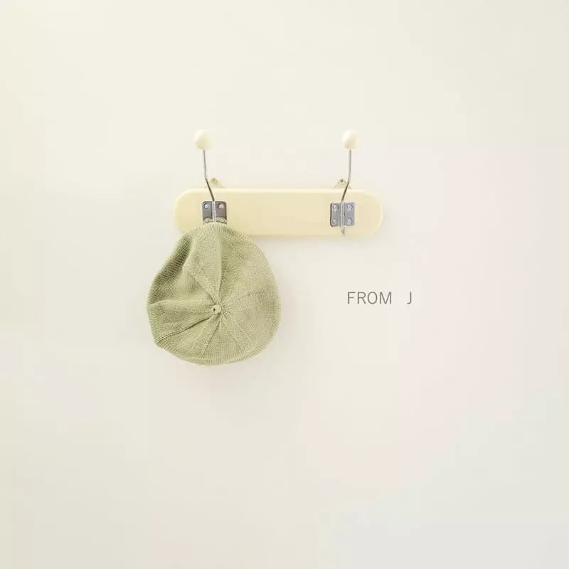 From J - Korean Baby Fashion - #babyoutfit - From J Knit Beret Hat - 5