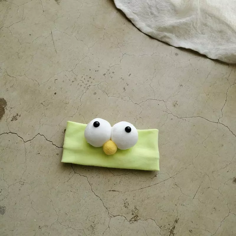 From J - Korean Baby Fashion - #babyoutfit - Big Eyes Hairband - 5