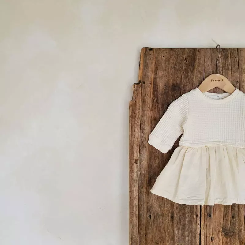 From J - Korean Baby Fashion - #onlinebabyboutique - Croiffle Bodysuit - 8