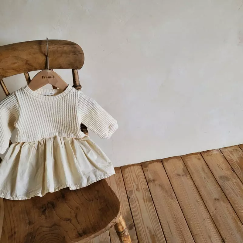 From J - Korean Baby Fashion - #onlinebabyshop - Croiffle Bodysuit - 9