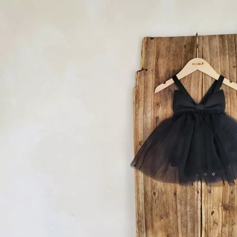 From J - Korean Baby Fashion - #onlinebabyshop - Ribbon Shat Bodysuit - 8