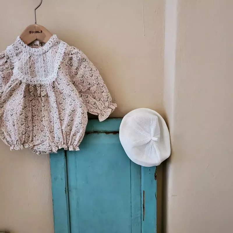 From J - Korean Baby Fashion - #onlinebabyshop - Daisy Bodysuit - 2