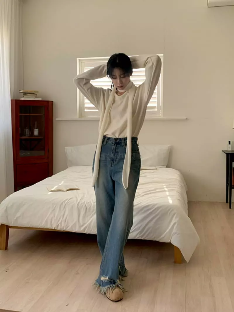 Gateless - Korean Women Fashion - #momslook - Vintage Pants - 4