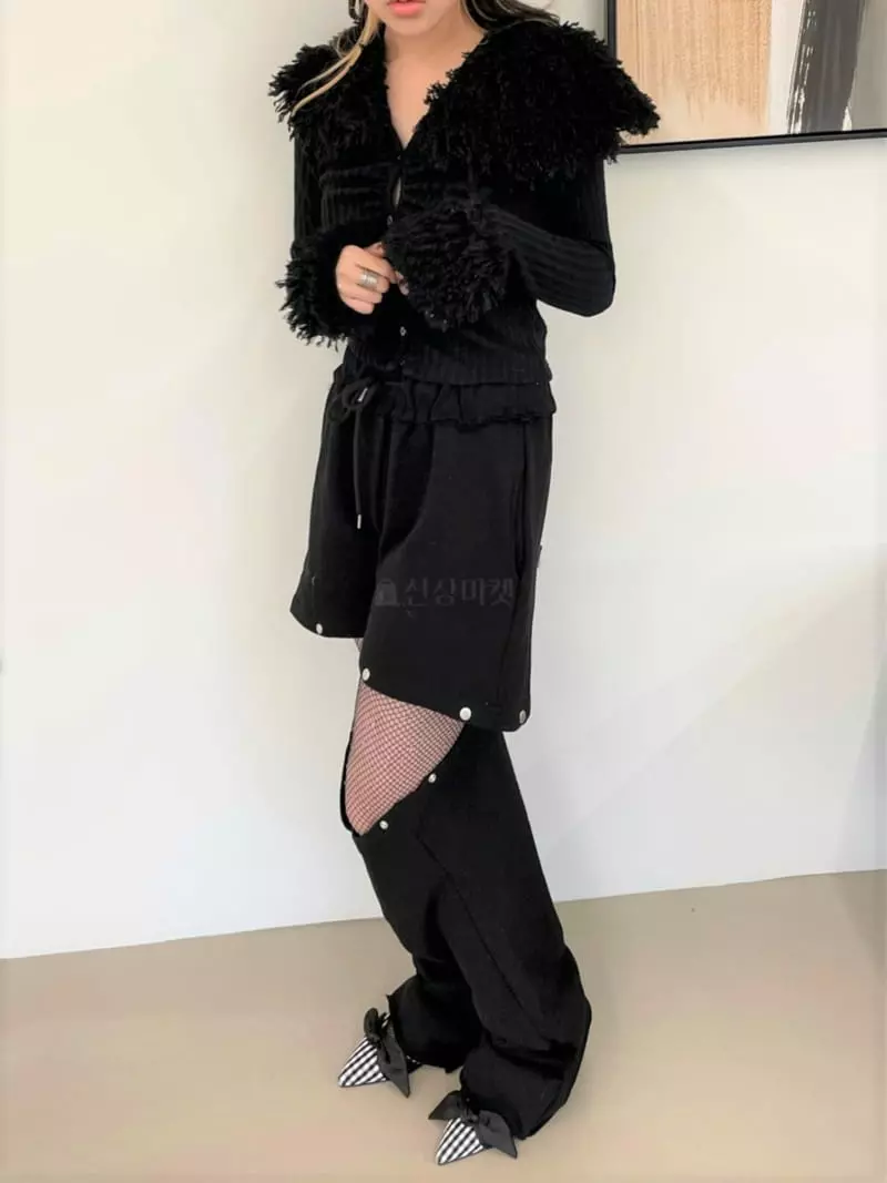 Gateless - Korean Women Fashion - #momslook - Trans Pants - 2
