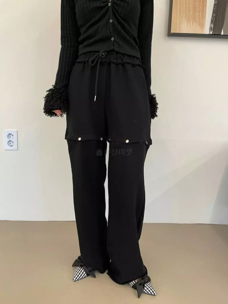 Gateless - Korean Women Fashion - #momslook - Trans Pants - 3