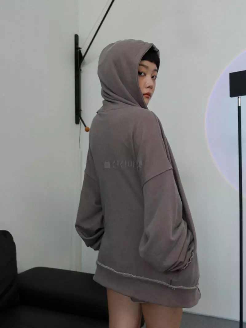 Gateless - Korean Women Fashion - #thelittlethings - Damage Hoody Tee