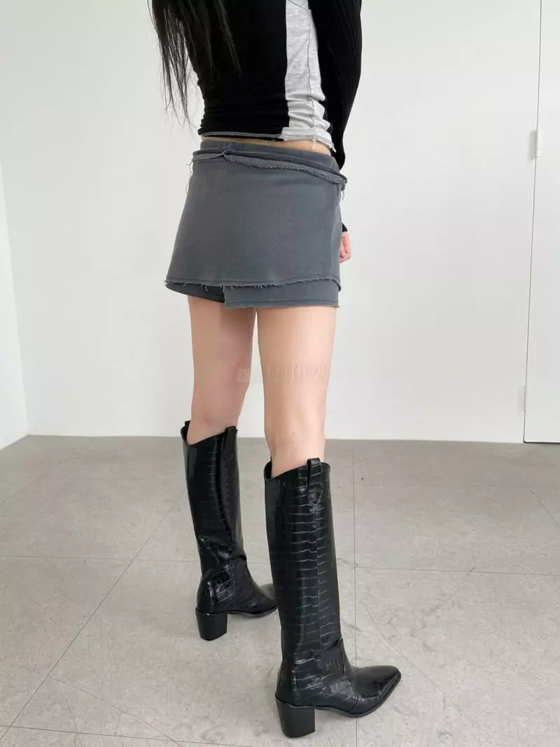 Gateless - Korean Women Fashion - #momslook - Damage Pants - 4