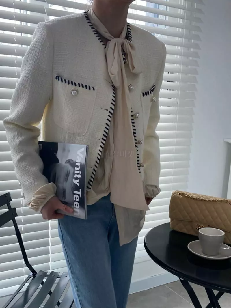 Gentlewoman - Korean Women Fashion - #womensfashion - Knot Jacket - 4